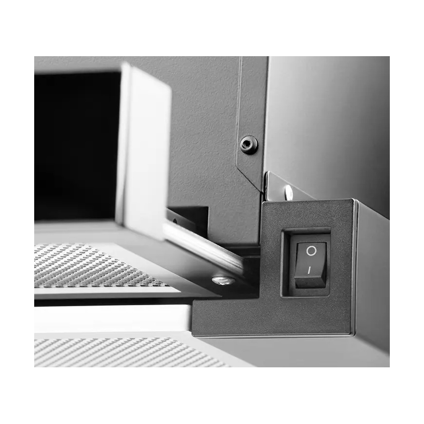 Concept OPV3560bc - Hotte aspirante escamotable 59,5 cm noire