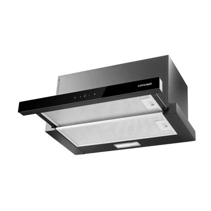 Concept OPV3860bc - Hotte escamotable 60 cm noire