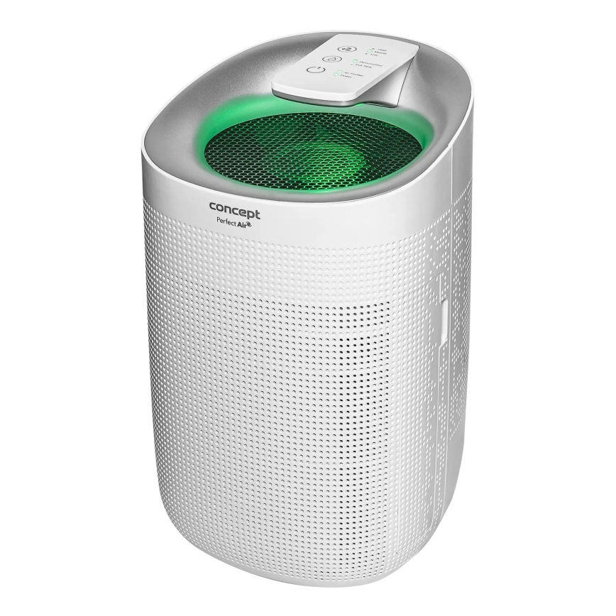Concept OV1200 - Ontvochtiger en luchtzuiveraar PERFECT AIR 1 l 45W/230V wit