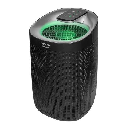 Concept OV1210 - Déshumidificateur et purificateur d'air PERFECT AIR 1 l 45W/230V noir