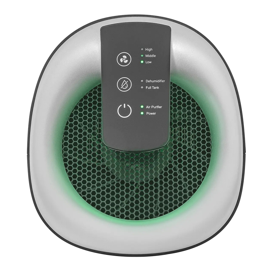 Concept OV1210 - Déshumidificateur et purificateur d'air PERFECT AIR 1 l 45W/230V noir