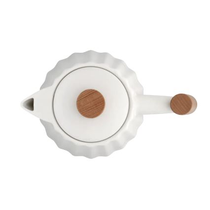 Concept RK0090 - Bouilloire électrique 1,5 l 1500W/230V blanche/décor bois/céramique
