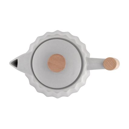 Concept RK0091 - Elektrische waterkoker 1,5 l 1500W/230V lichtgrijs/houtdecor/keramiek
