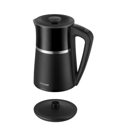 Concept RK3100 - Waterkoker met temperatuurregeling 1,7 l 2200W/230V zwart