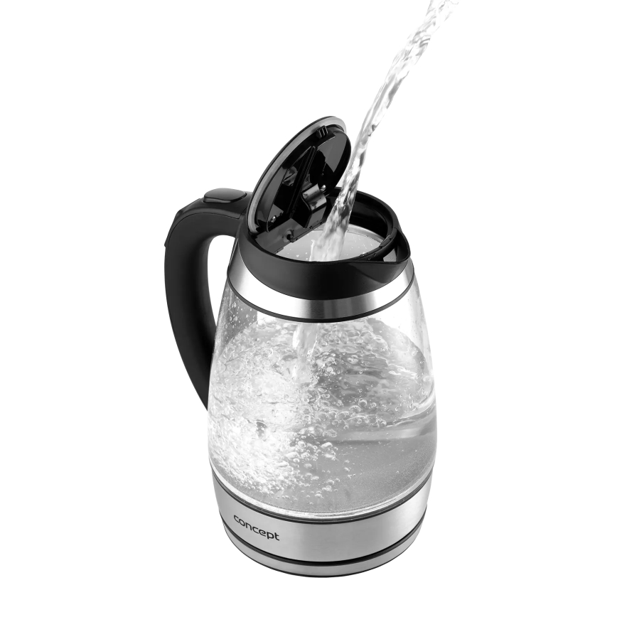 Concept RK4120 - Waterkoker met thermostaatregeling 1,7 l 2200W/230V RVS