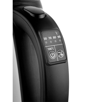 Concept RK4120 - Waterkoker met thermostaatregeling 1,7 l 2200W/230V RVS