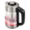 Concept RK4190 - Waterkoker met temperatuurregeling en zeef 1,7 l 2200W/230V roestvrij staal