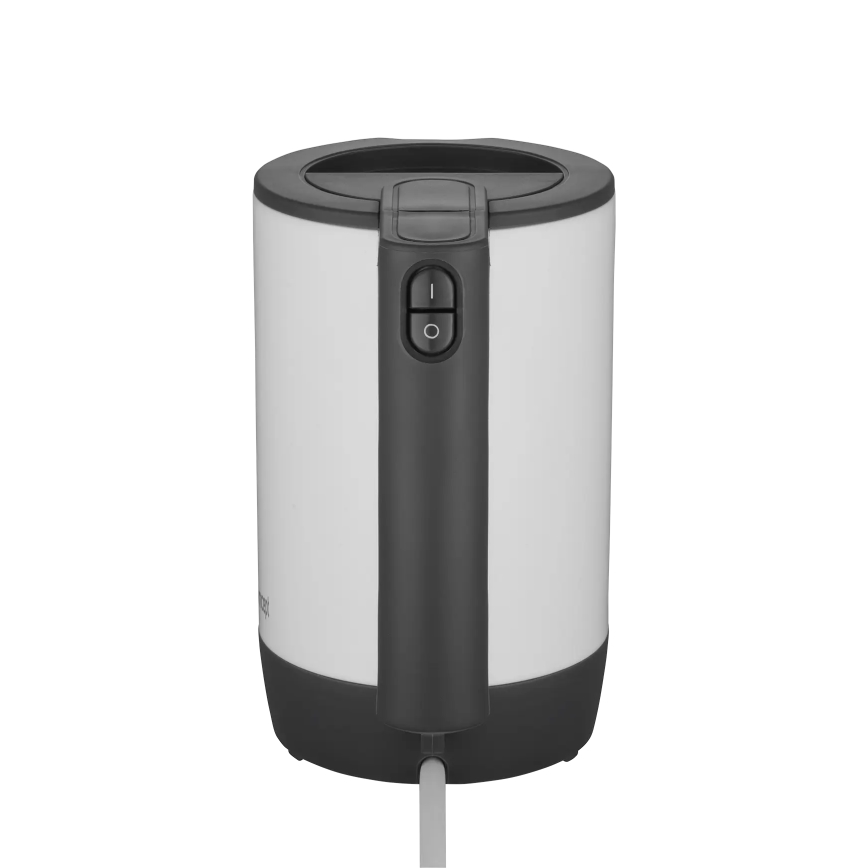 Concept RK7030 - Bouilloire électrique de voyage 0,5 l 1080W/230V gris/blanc + 2 tasses