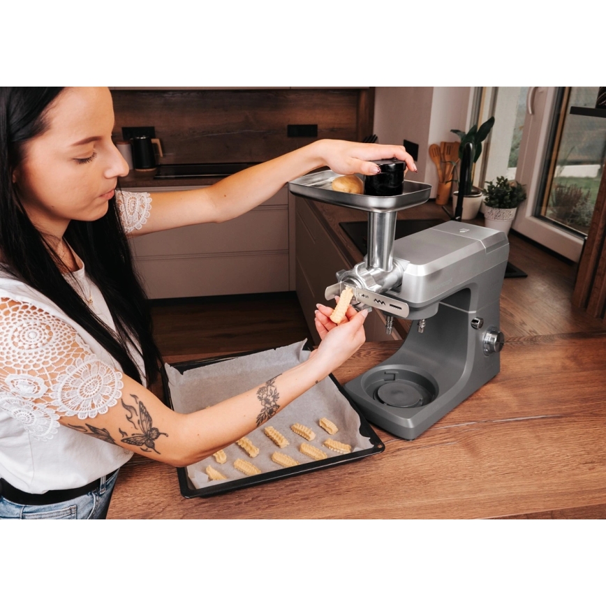 Concept RM6000 - Planetaire keukenrobot DOUGH EXPERT 1900W/230V antraciet/roestvrij staal