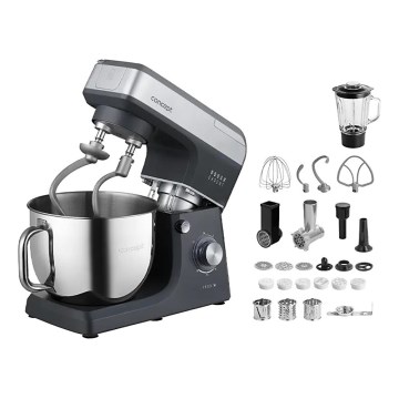 Concept RM6000 - Planetaire keukenrobot  DOUGH EXPERT 1900W/230V antraciet/roestvrij staal