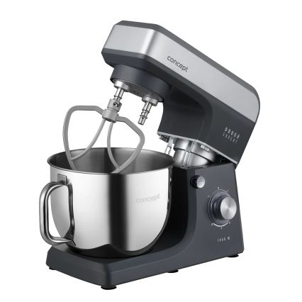 Concept RM6010 - Planetaire keukenrobot DOUGH EXPERT 1900W/230V antraciet/roestvrij staal