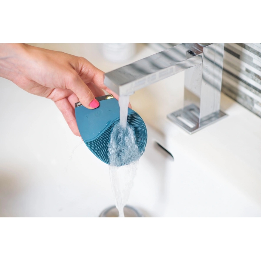 Concept SK9100 - Brosse nettoyante pour le visage SONIVIBE 2W/5V 250 mAh IPX7 bleu