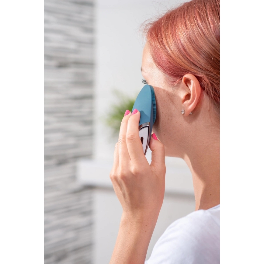 Concept SK9100 - SONIVIBE reinigingsborstel voor het gezicht 2W/5V 250 mAh IPX7 blauw