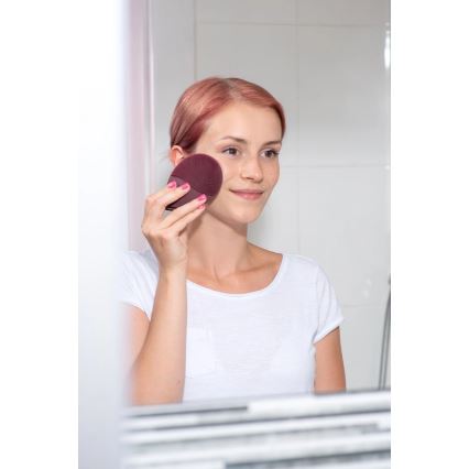 Concept SK9101 - Brosse nettoyante pour le visage SONIVIBE 2W/5V 250 mAh IPX7 rouge