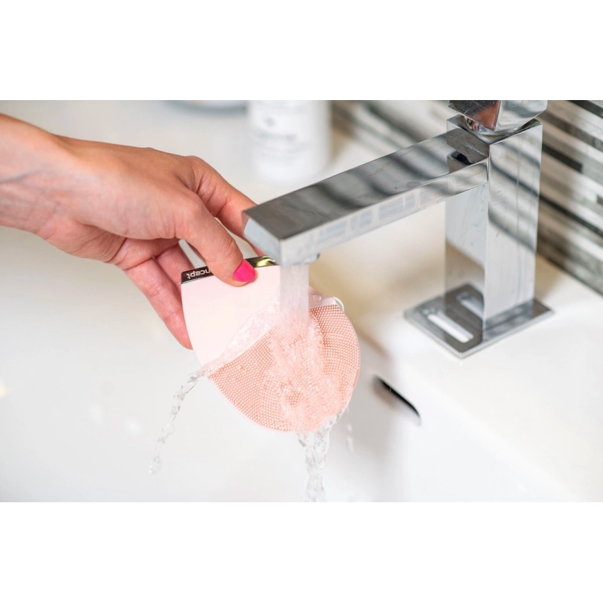 Concept SK9102 - Gezichtsreinigingsborstel SONIVIBE 2W/5V 250 mAh IPX7 roze