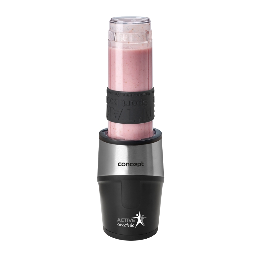 Concept SM3385 - Blender pour smoothies avec accessoires ACTIVE SMOOTHIE 500W/230V noir