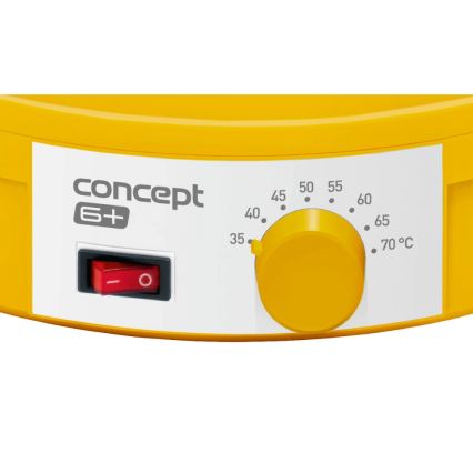 Concept SO1015 - Déshydrateur alimentaire 245W/230V jaune