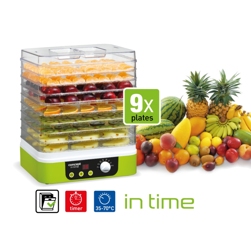 Concept SO1060 - Voedsel droger 260W/230V groen