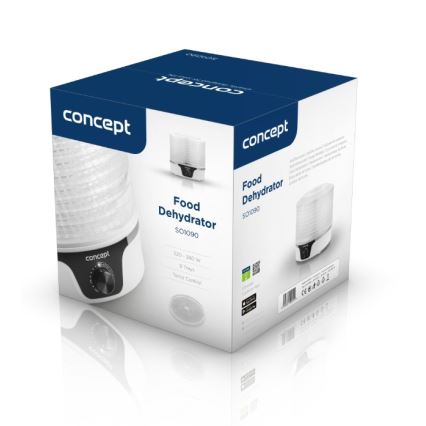 Concept SO1090 - Voedseldroger 380W/230V wit