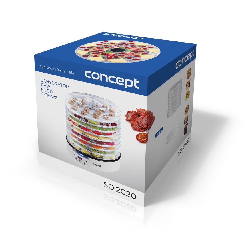 Concept SO2020 - Déshydrateur alimentaire 500W/230V blanc