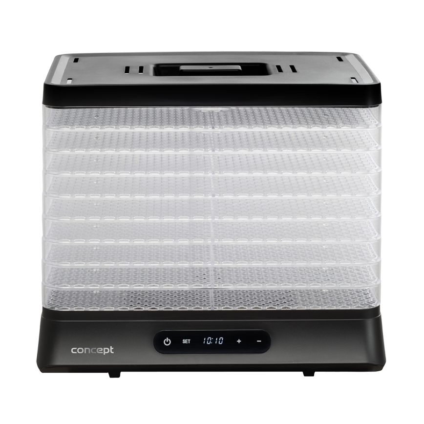 Concept SO2042 - Déshydrateur alimentaire 500W/230V noir + moule en silicone
