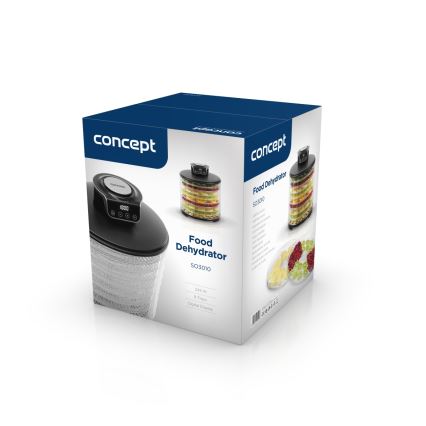 Concept SO3010 - Déshydrateur alimentaire 245W/230V noir