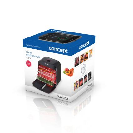 Concept SO4000 - Déshydrateur alimentaire 500W/230V noir