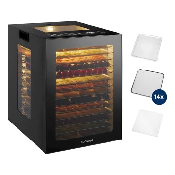 Concept SO5000 - Voedseldroger 850W/230V zwart