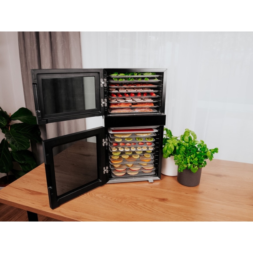 Concept SO7000 - Déshydrateur alimentaire 1500 W/230 V noir