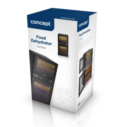 Concept SO7000 - Déshydrateur alimentaire 1500 W/230 V noir