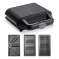 Concept SV3054 - Appareil à croque-monsieur 3en1 700W/230V noir