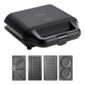 Concept SV3055 - Appareil à croque-monsieur 4en1 700W/230V noir