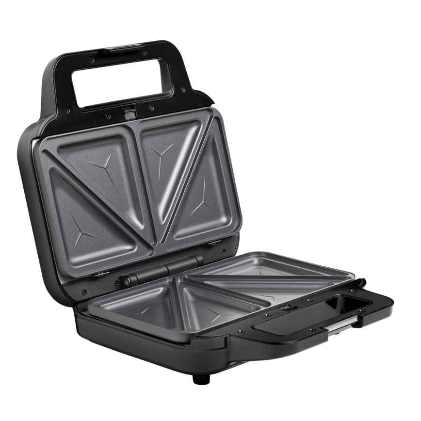 Concept SV3070 - Sandwich maker XXL 4in1 900W/230V zwart/roestvrij