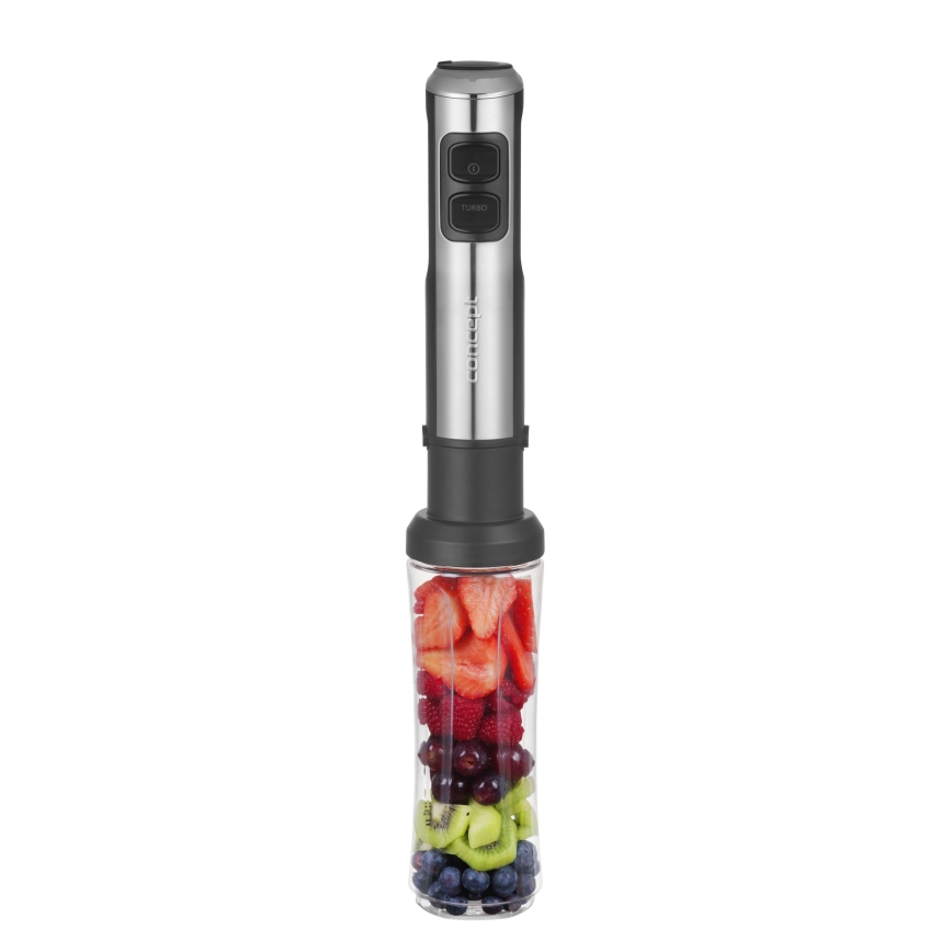 Concept TM5500 - Staafmixer met accessoires 1500W/230V zwart/roestvrij