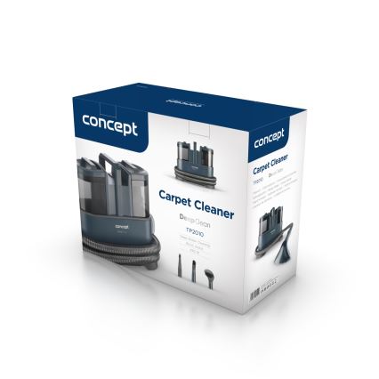 Concept TP2010 - DEEPCLEAN tapijtreiniger 450W/230V blauw