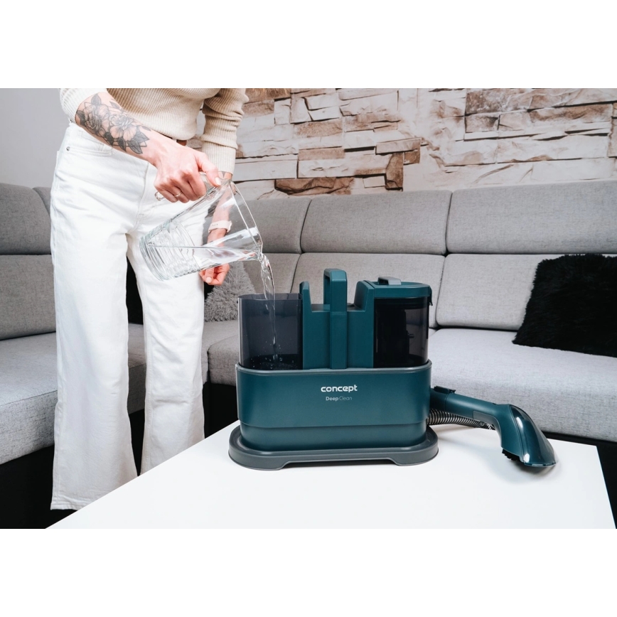 Concept TP2010 - Shampouineuse DEEPCLEAN 450W/230V, bleu