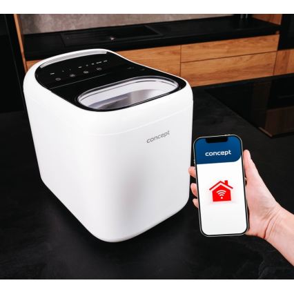 Concept VL1520 - Machine à glaçons 150W/230V Wi-Fi blanche