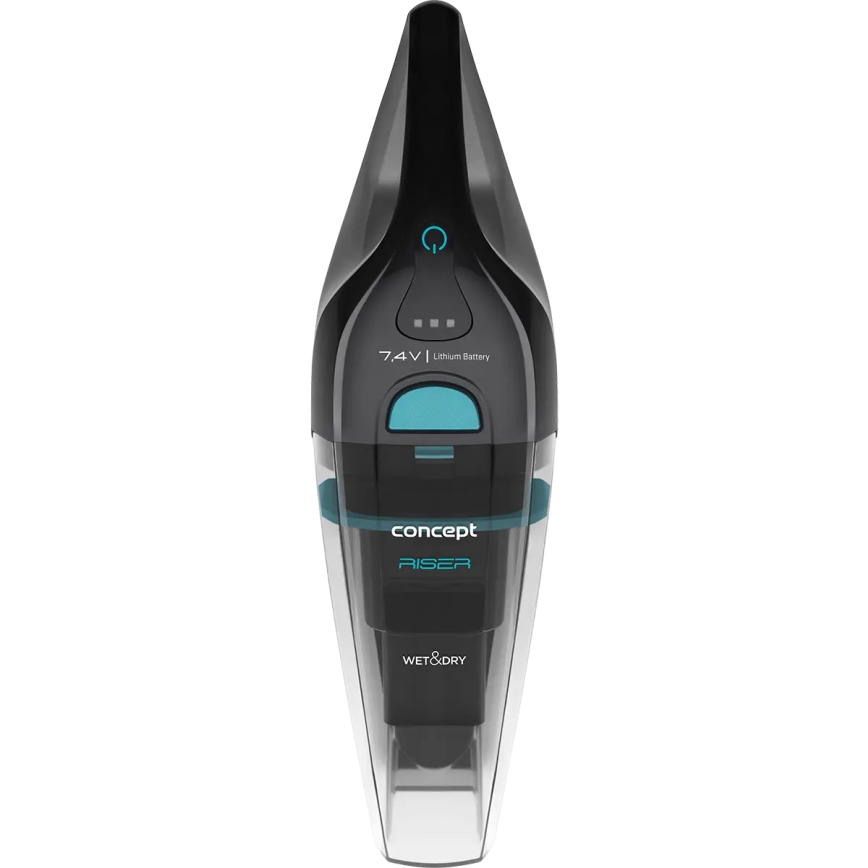Concept VP4350 - Aspirateur à main RISER Humide et sec 50W/7,4V 2200 mAh noir
