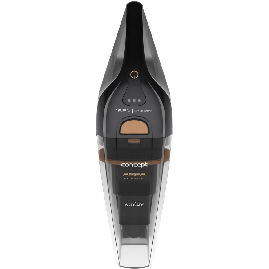 Concept VP4353-Aspirateur de poche WET & DRY RISER EXTENSION 110W/18,5V 2200 mAh noir