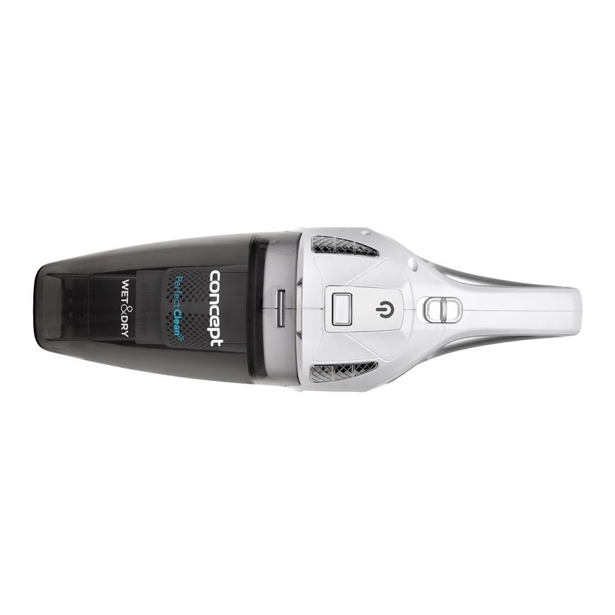 Concept VP4370 - Aspirateur à main WET & DRY PERFECT CLEAN 90W/14,8V 2200 mAh blanc
