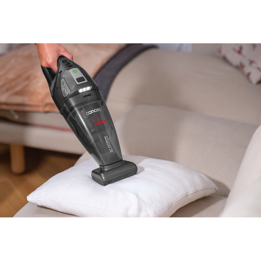 Concept VP4380 - Aspirateur de poche REAL FORCE 110W/18,5V 2200 mAh noir