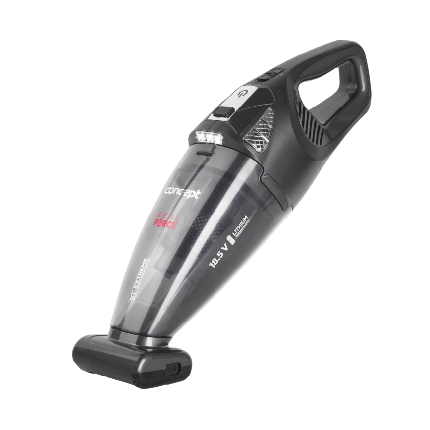 Concept VP4380 - Aspirateur de poche REAL FORCE 110W/18,5V 2200 mAh noir