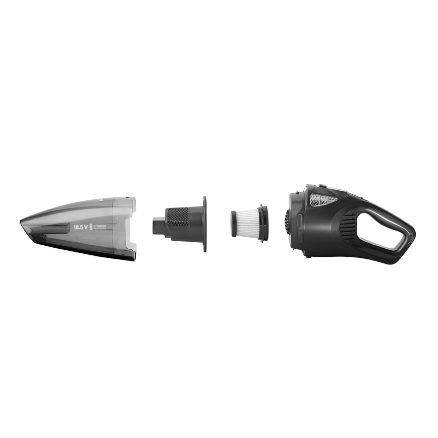 Concept VP4380 - Aspirateur de poche REAL FORCE 110W/18,5V 2200 mAh noir