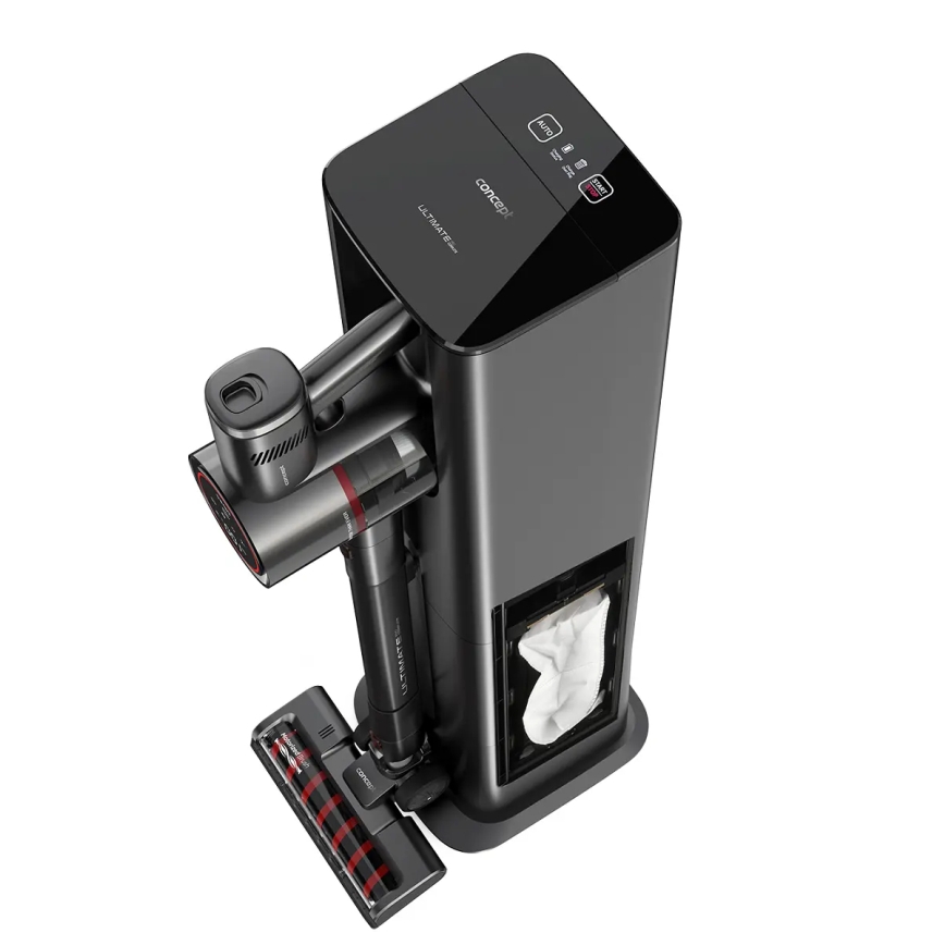 Concept VP6300 - Steelstofzuiger 5-in-1 ULTIMATE COMPLETE PRO 500W/25,9V 2500 mAh zwart