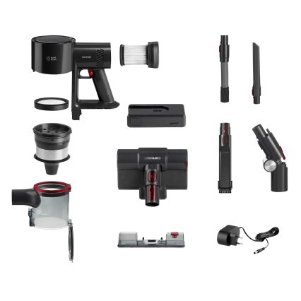 Concept VP6300 - Steelstofzuiger 5-in-1 ULTIMATE COMPLETE PRO 500W/25,9V 2500 mAh zwart