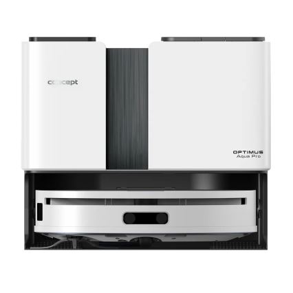 Concept VR4050 - Aspirateur robot intelligent 2 en 1 avec fonction serpillière OPTIMUS AQUA PRO LASER 3D 600W/230V 5200 mAh Wi-Fi blanc
