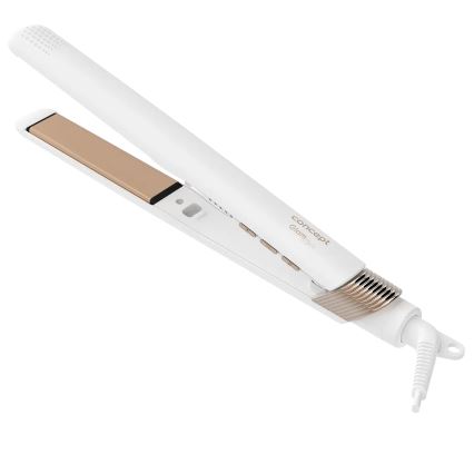 Concept VZ2110 - Lisseur GLAM STYLE 48W/230V blanc/or rose