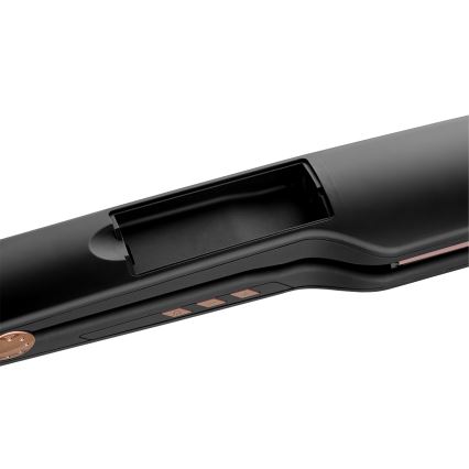 Concept VZ6010 - Stoom stijltang met LED-display ELITE STEAM BOOST 54W/230V zwart