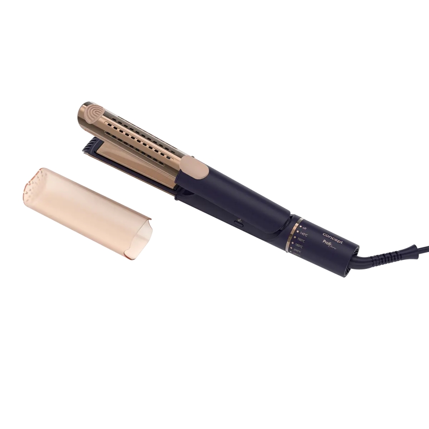 Concept VZ8100 - PROFI CARE professionele stijltang 60W/230V blauw/goud