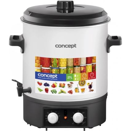 Concept ZH0030 - Ketel conserveren 27 l 2000W/230V roestvrij/zwart